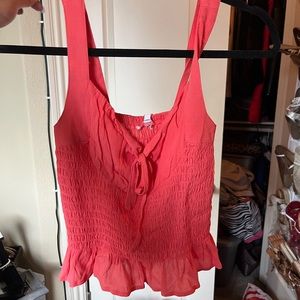 Bright pink GB girls tank top! NWT